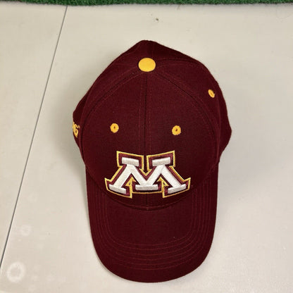 Minnesota Gophers Baseball Hat Cap Mens Strapback Maroon White Logo Big Ten