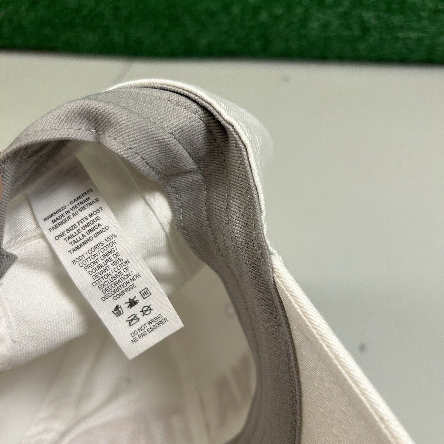 Nike Iowa State Cyclones Baseball Hat Cap Mens Strapback White Heritage86 Drifit