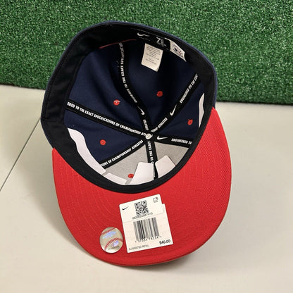 St Louis Cardinals Hat Pro Cap Men 7 5/8 Blue Red City Connect Baseball Nike NEW