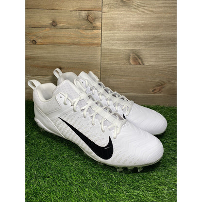 Nike Alpha Menace Pro 2 Mens Size 16 Low White Football Cleats CV6477-100 NEW