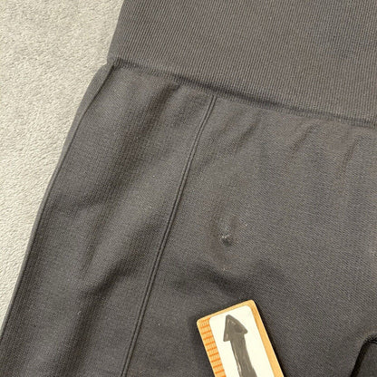 Lululemon Pants Womens 27x17" Black Athletic Running Capri Elastic Waist Casual