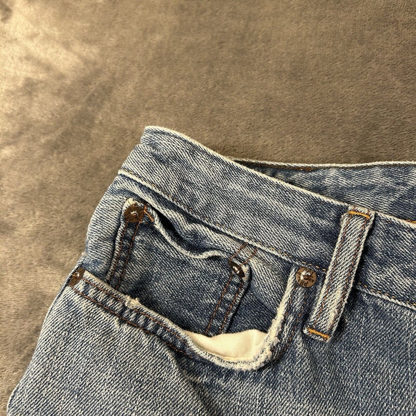 Polo Ralph Lauren Jeans Womens 20 31x32” Blue 381 Slim Straight Denim Pants