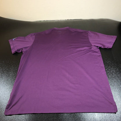 Travis Mathew Polo Shirt Mens XXL 2XL Purple Golf Athletic Pocket Short Sleeve