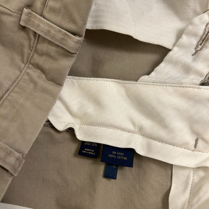 Polo Ralph Lauren Chino Pants Mens 36x34" Beige Classic Fit Casual Preppy Work
