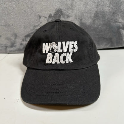 Minnesota Timberwolves Hat Cap Strap Back Black White Caribou Coffee Adult