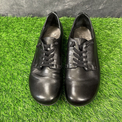 Josef Seibel Nally 11 Womens 9 Black Shoes Sneakers Leather Lace Up Casual