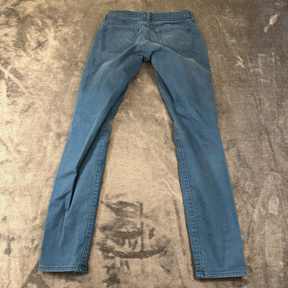 Old Navy Rock Star Pants Womens 4 25x28" Blue Jeans Stretch 5 Pocket Casual