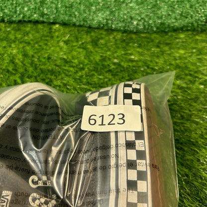 Vans Checkerboard Mens 10.5 M Black White Shoes Sneakers Leather Skateboarding