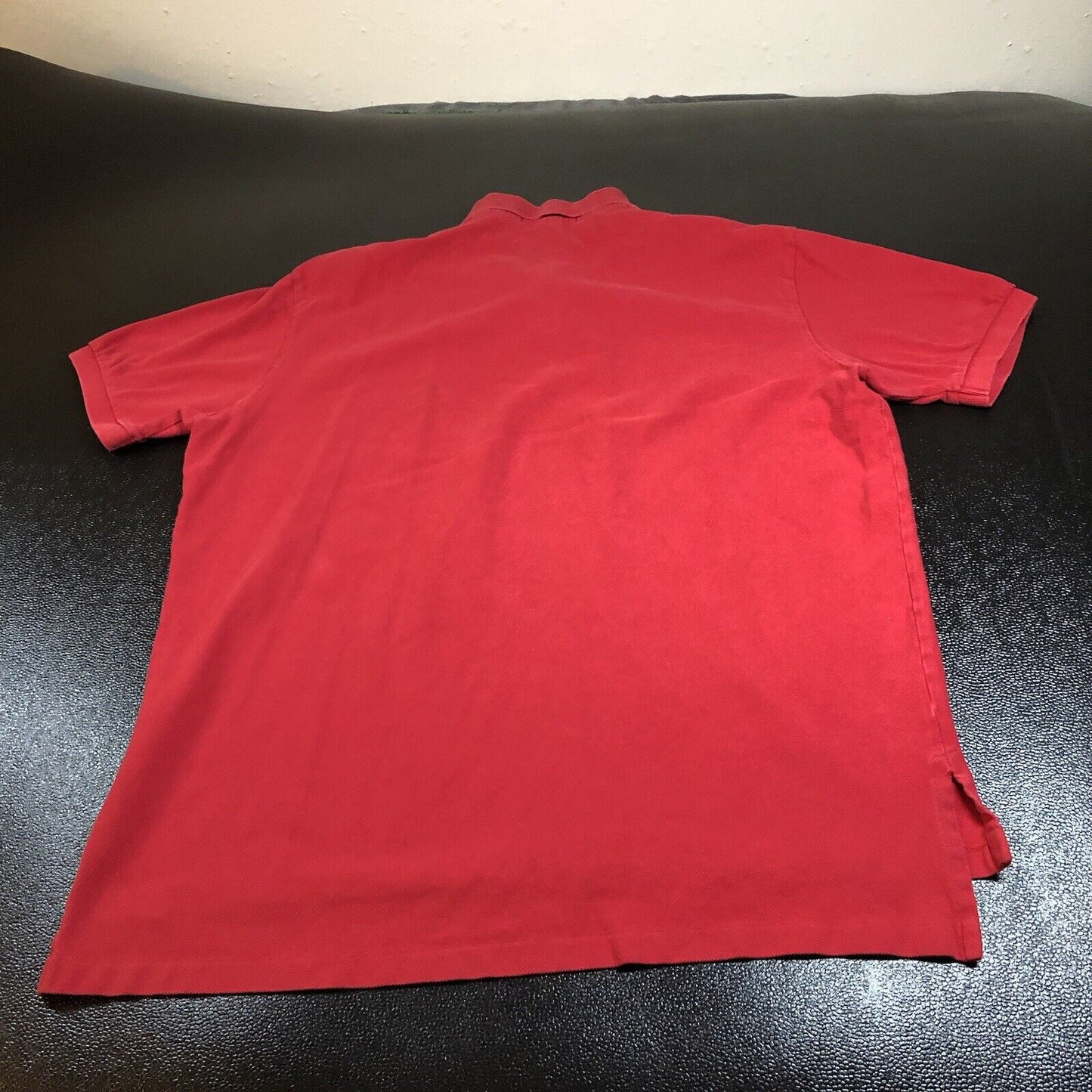 Polo Ralph Lauren Polo Shirt Mens Extra Large Red Navy Pony Short Sleeve Golf