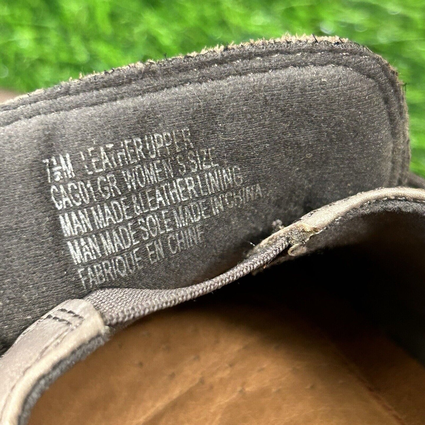 Cobb Hill Paulette Loafers Womens 7.5 M Gray Shoes Leather Casual Comfort Button