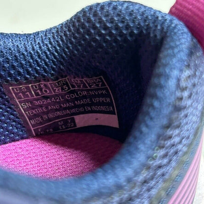 Skechers Kids Athletic Sneakers Pink Shoes Hook and Loop Closure Girls 11