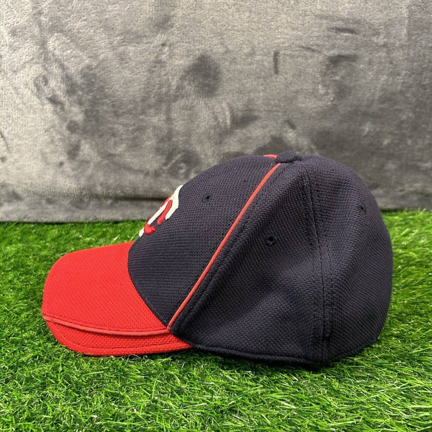 Minnesota Twins Hat Cap Mens Medium Large Navy Red New Era Batting Practice MLB