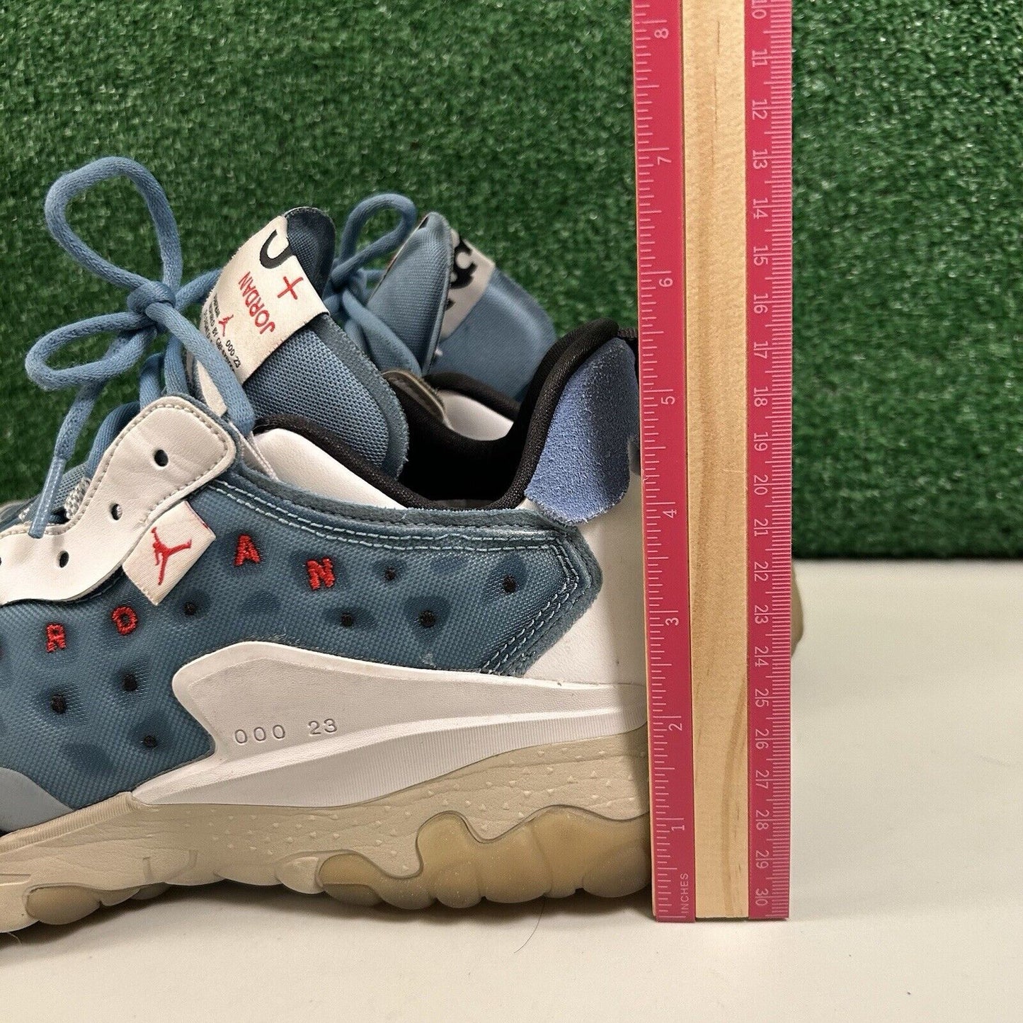 Nike Jordan Delta 2 Mens 11.5 Blue Cerulean Shoes Sneakers Athletic Casual w/box