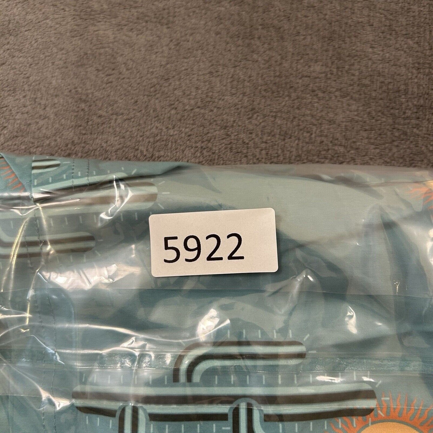 ROWM Swim Shorts Men Large 33" Green Cactus Boardies Quick Dry Drawstring NEW