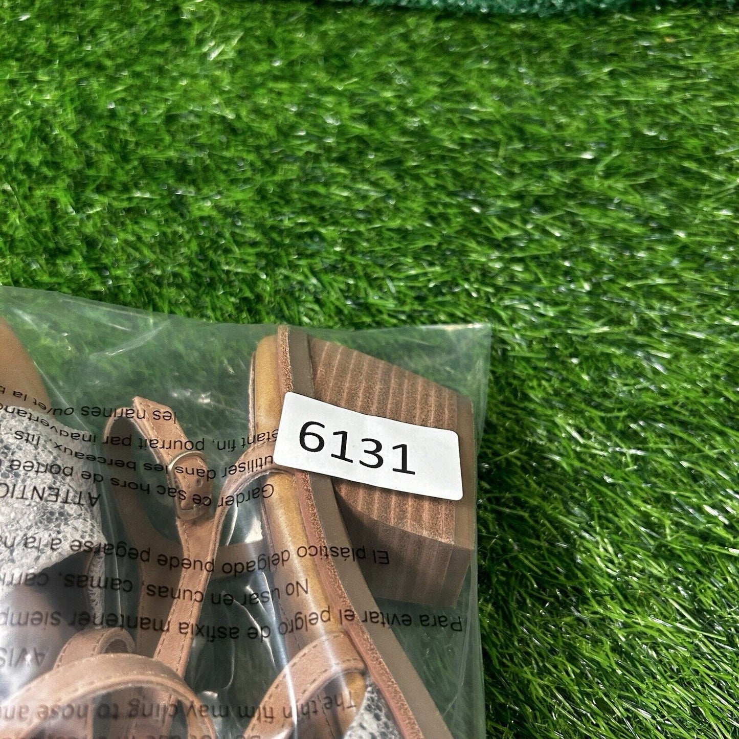 Sofft Piara Sandals Womens 8 M White Brown Leather Snakeskin Ankle Strap Wedge