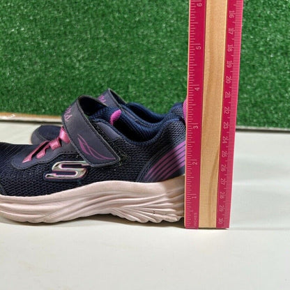 Skechers Kids Athletic Sneakers Pink Shoes Hook and Loop Closure Girls 11