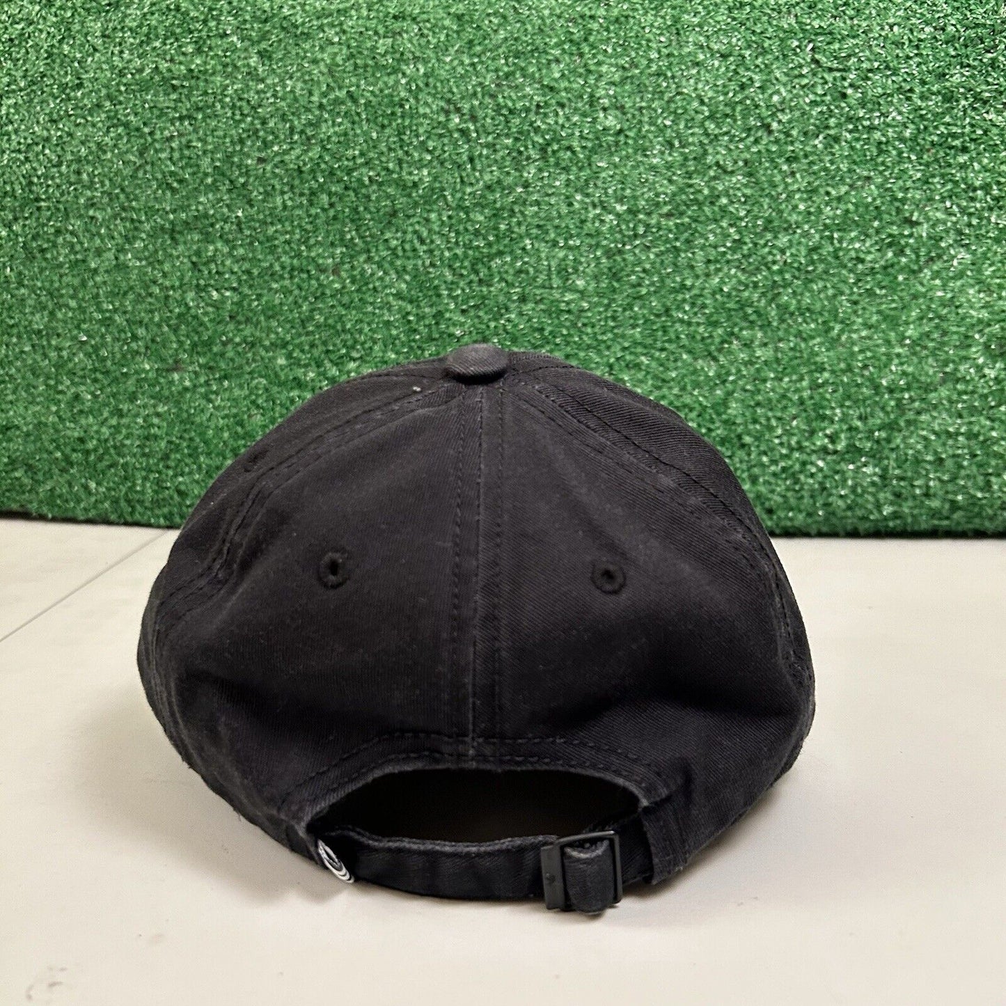 Adidas Originals Baseball Hat Cap Womens Strapback Black White Trefoil Casual