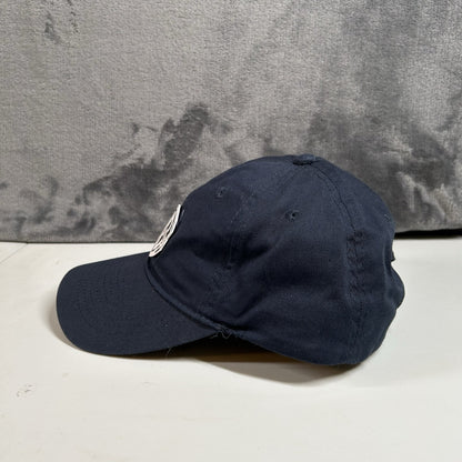 Warner Bros Baseball Hat Cap Mens Strap Back Navy Logo Adjustable Port & Company