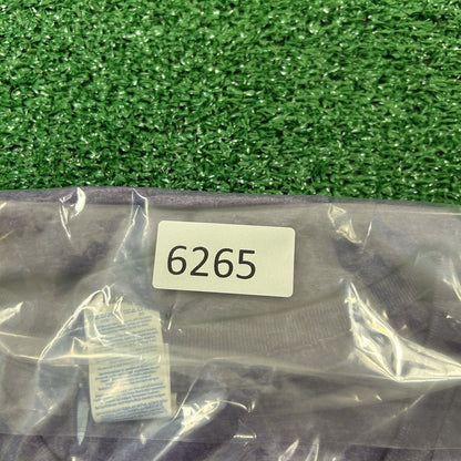 Gildan Softstlye Shirt Mens Medium Purple Short Sleeve V-neck Casual Ring Spun