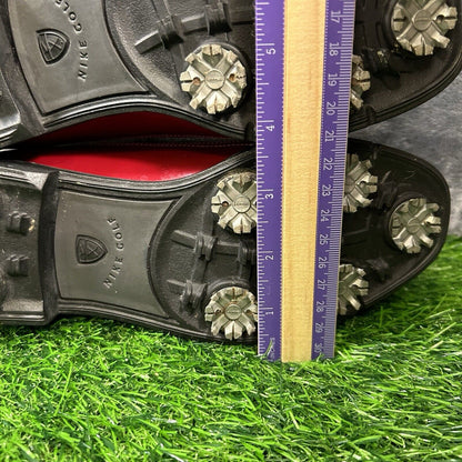 Nike Golf Verdana Last Womens 6 Red Leather Shoes Athletic Comfort Spikes Slip