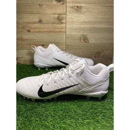 Nike Alpha Menace Pro 2 Mens Size 16 Low White Football Cleats CV6477-100 NEW