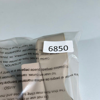 Steve Madden Slinky 30 Platform Sandals Slides Beige Chunky Heel Y2K Womens 6