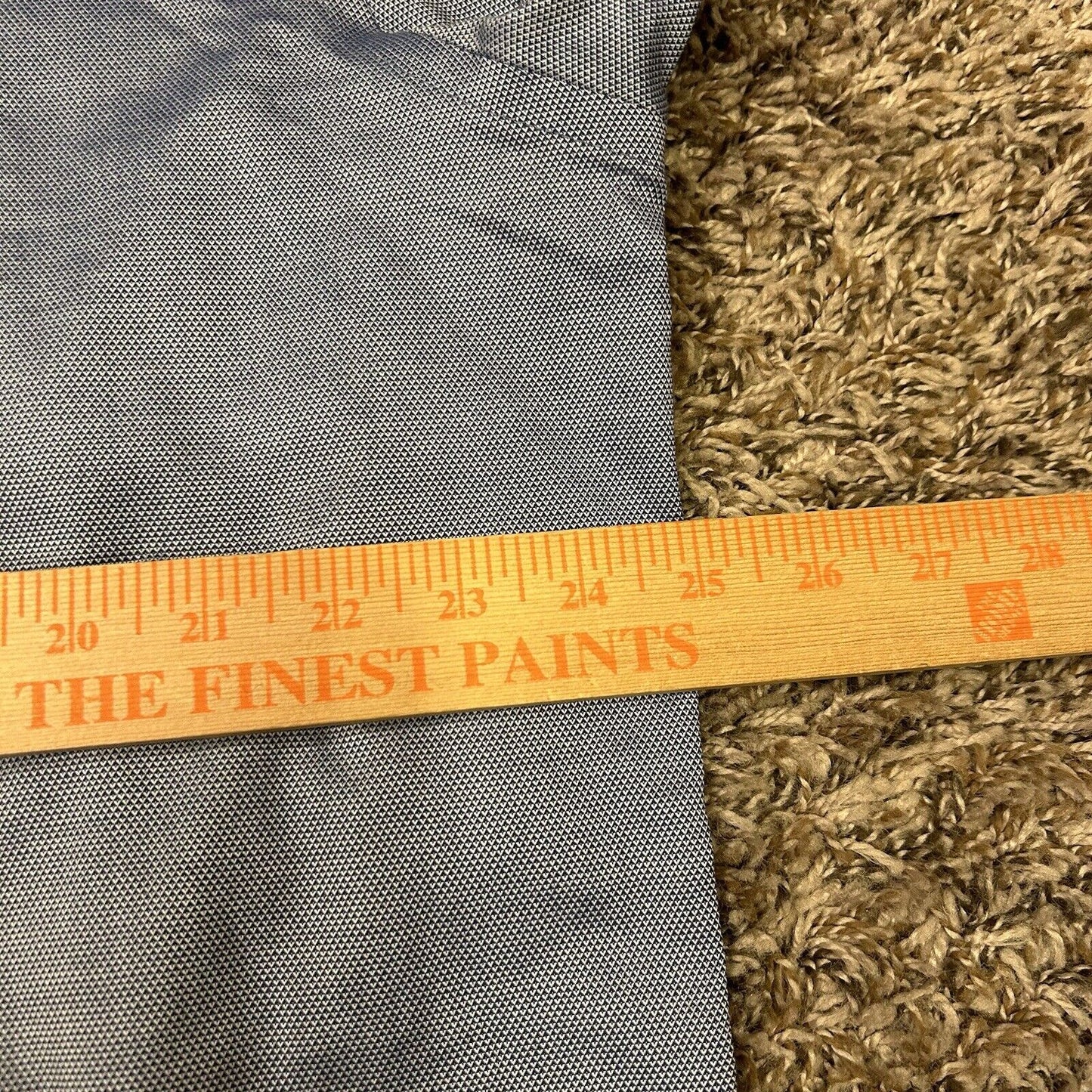 Jos A Bank Traveler Shirt Mens Extra Large Blue Button Up Long Sleeve Geometric