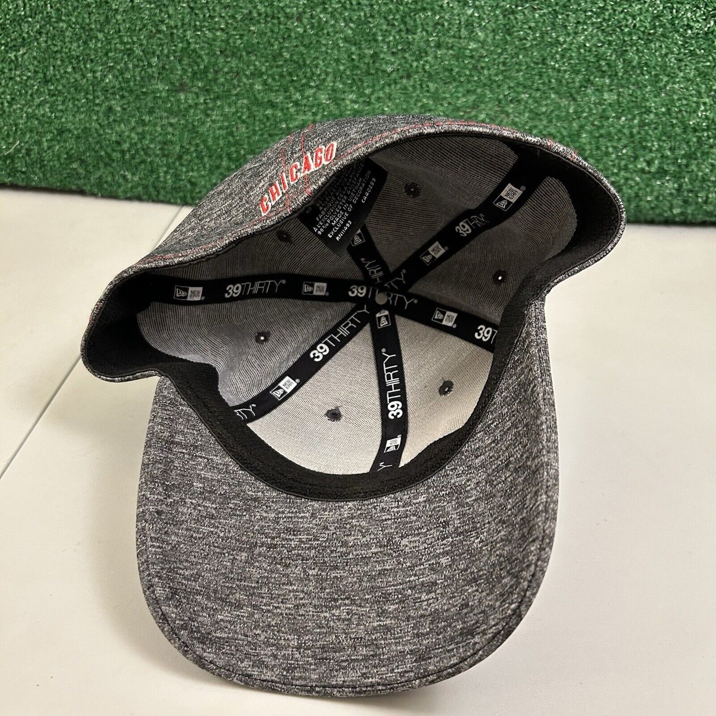 Chicago Cubs Baseball Hat Cap Mens Large Extra Large Gray Cooperstown New Era