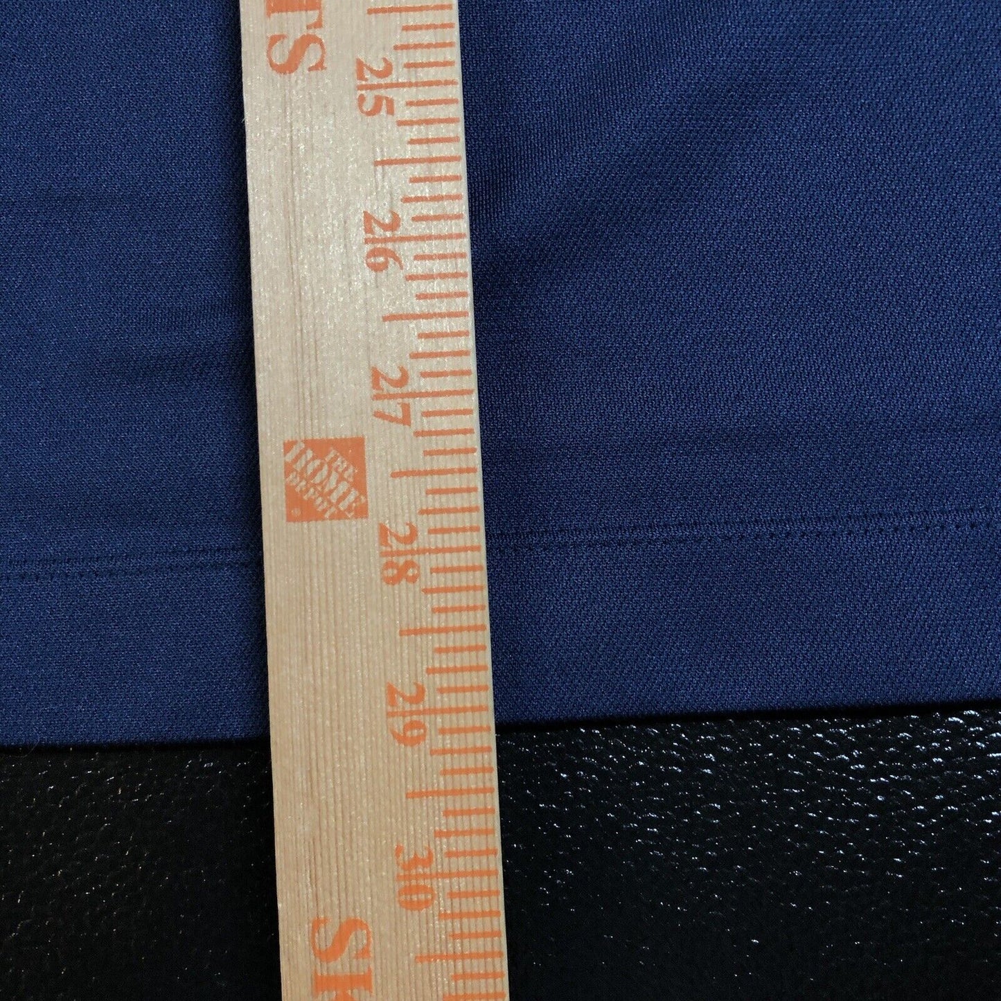 Nike Golf Polo Shirt Mens Large Navy White Dri-Fit Athletic Comfort Short Sleeve