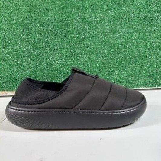 Crocs Classic Puff Moc Slip On Comfort Traction Mule Black Shoes Mens 9 Womes 11