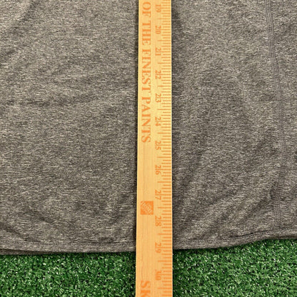 Minnesota Wild Sweater Mens Extra Large Gray Pullover Sweatshirt 1/4 Zip NHL