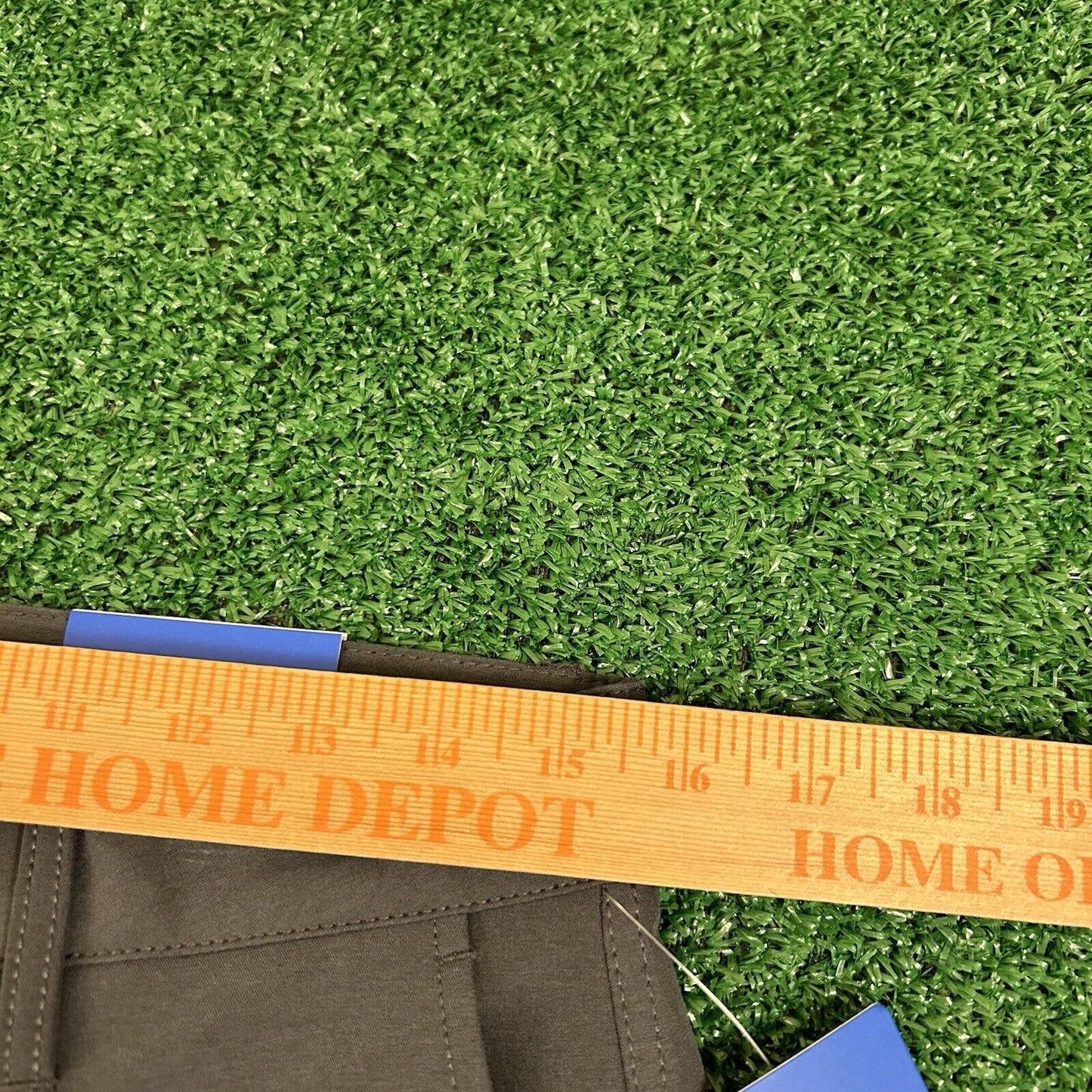 Hurley Chino Shorts Mens 30" Gray Flat Front Hybrid Heathered Stretch Casual New