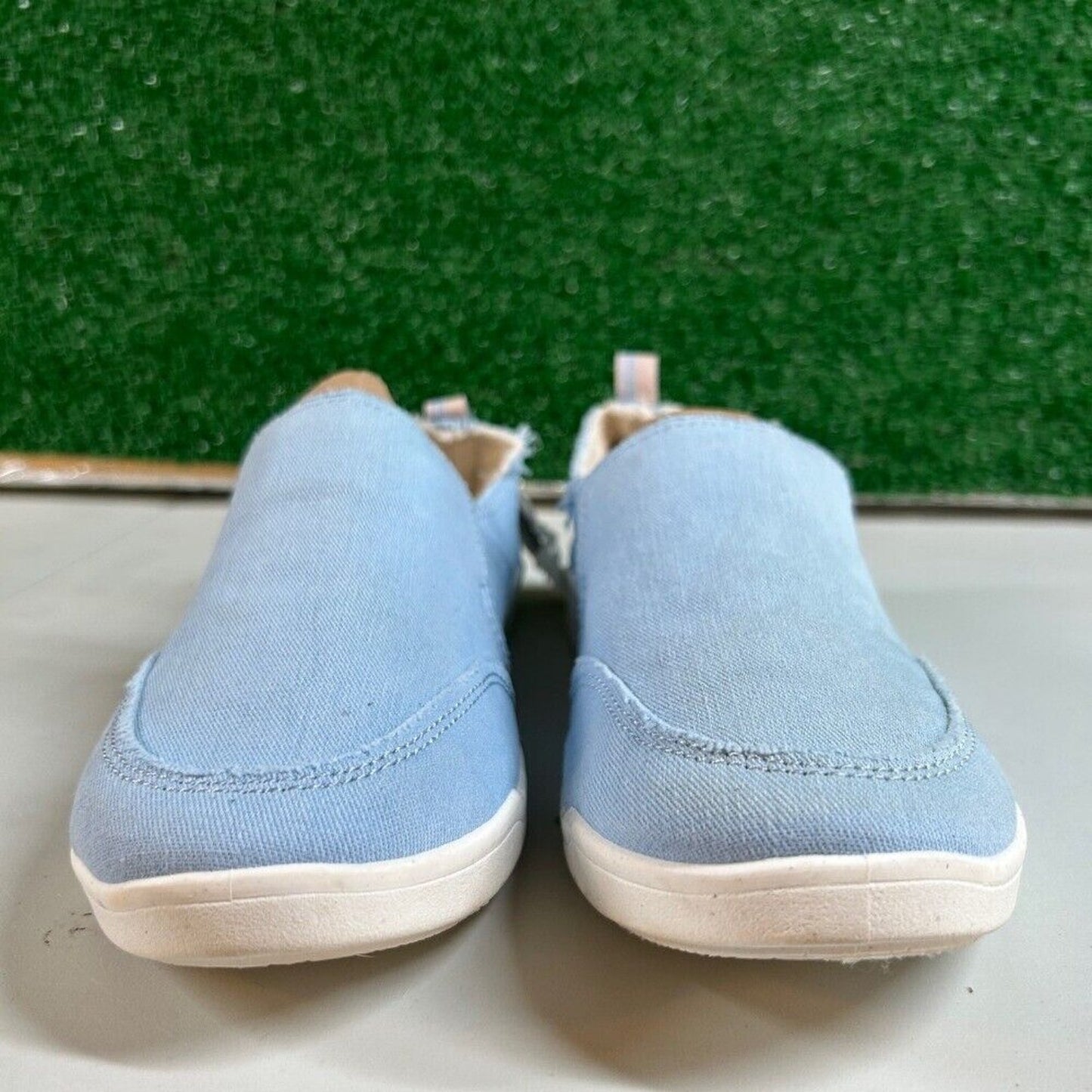Vionic Beach Malibu Slip-On Shoes Casual Comfort Loafers Light Blue Womens 5