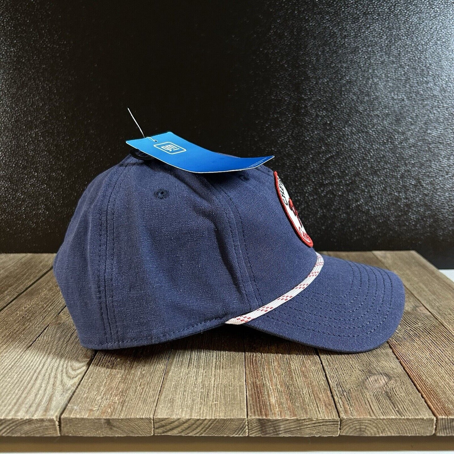 Chevrolet Camaro Baseball Hat Cap Mens Snapback Blue Z28 '74 Patch Rope NEW