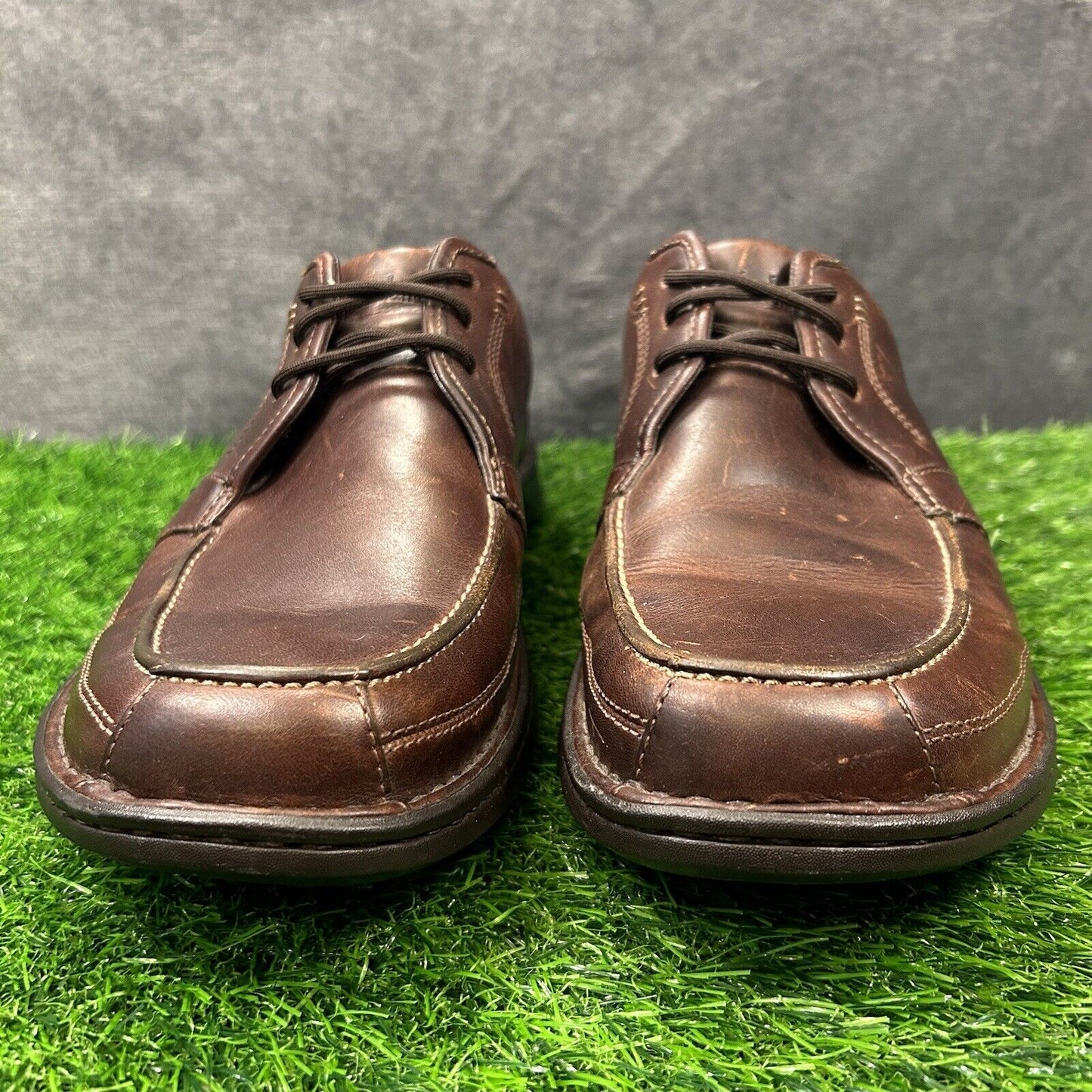 Timberland Smart Oxfords Mens 11 M Brown Dress Shoes LEather Lace Up Casual Work