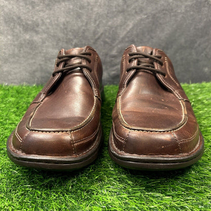 Timberland Smart Oxfords Mens 11 M Brown Dress Shoes LEather Lace Up Casual Work