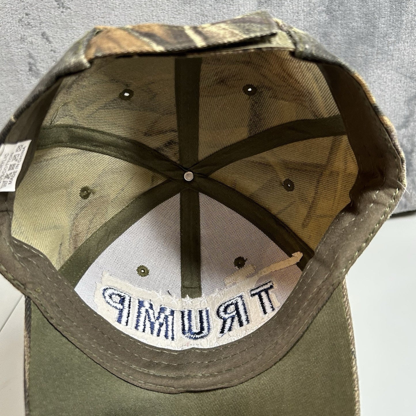 Trump Keep America Great Hat Cap Men Strap Back Green Brown Camo Hunting Outdoor