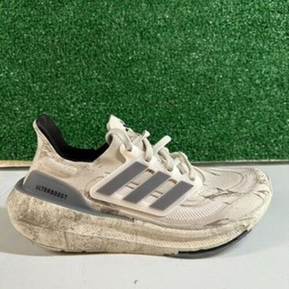 Adidas Ultraboost Light Running Athletic Shoes Sneakers Beige Womens Size 8