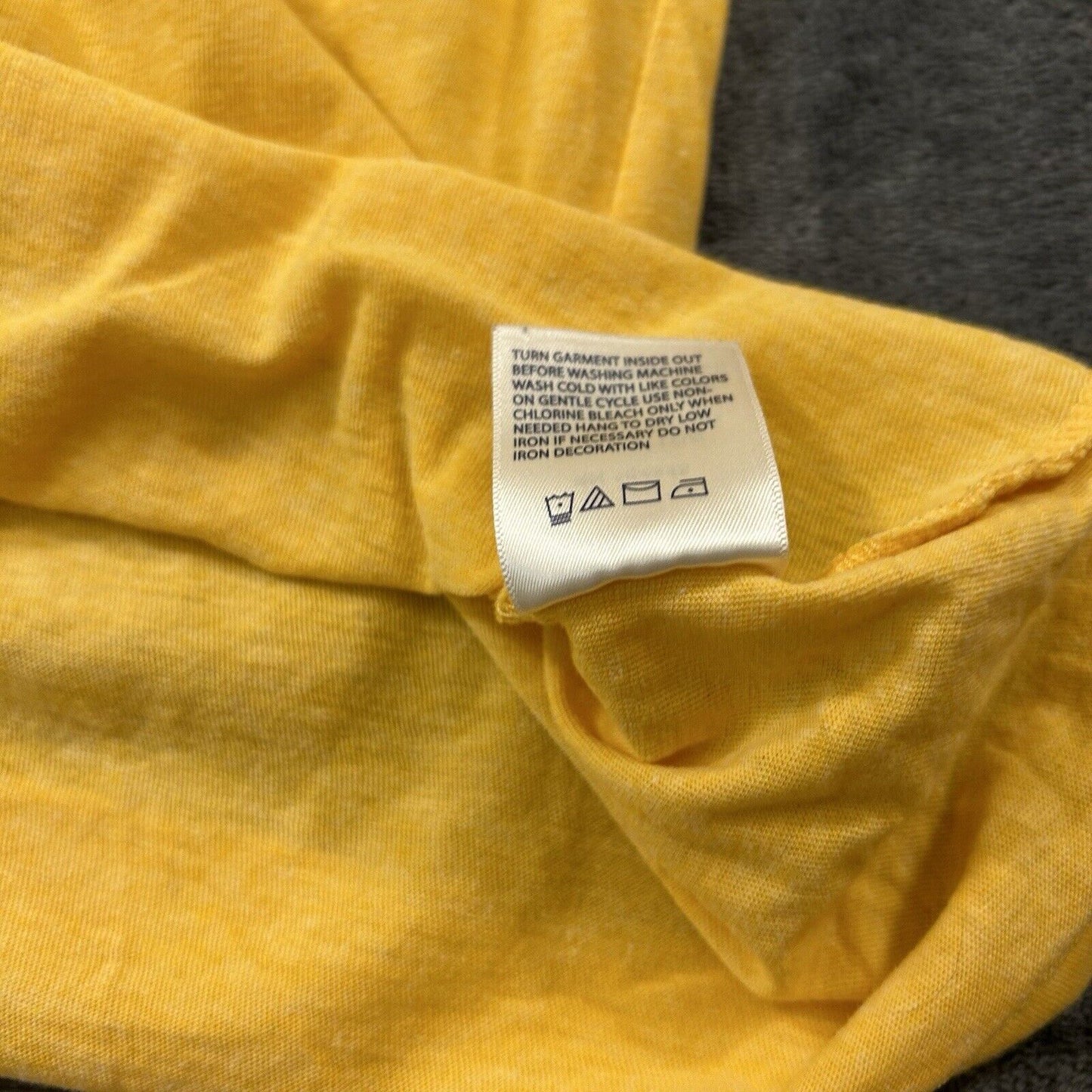 Iowa State Cyclones Shirt Womens Large Yellow/Gold Short Sleeve Rivalry Threads