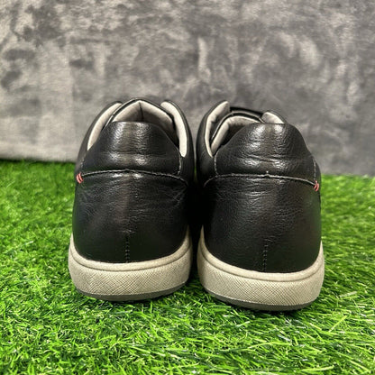 Josef Seibel Damen Womens 9 Black Leather Shoes Sneakers Casual Slip On Fashion