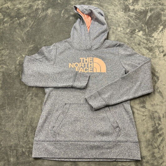 The North Face Sweater Womens Medium Purple Pink Pullover Sweatshirt Hooded