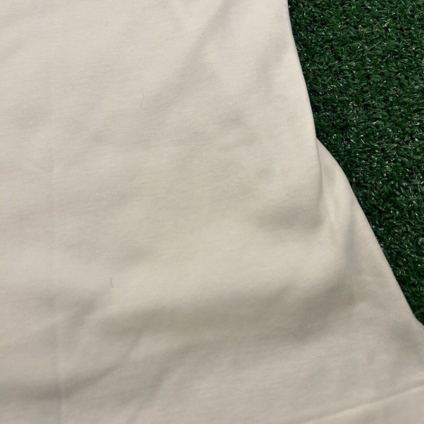 Polo Ralph Lauren Polo Shirt Mens Large White Navy Short Sleeve Golf Work Pony