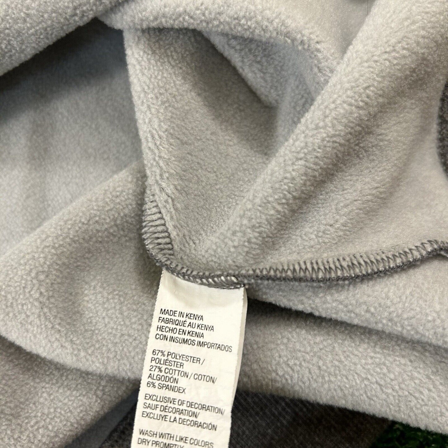 Izod Performance Sweater Mens XXL 2XL Gray Black Pullover Sweatshirt Stretch