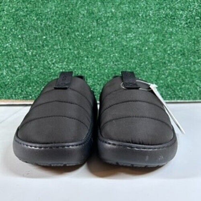 Crocs Classic Puff Moc Slip On Comfort Traction Mule Black Shoes Mens 9 Womes 11