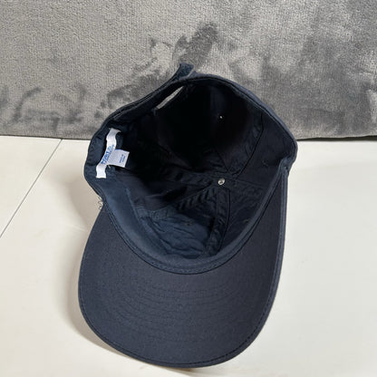 Warner Bros Baseball Hat Cap Mens Strap Back Navy Logo Adjustable Port & Company