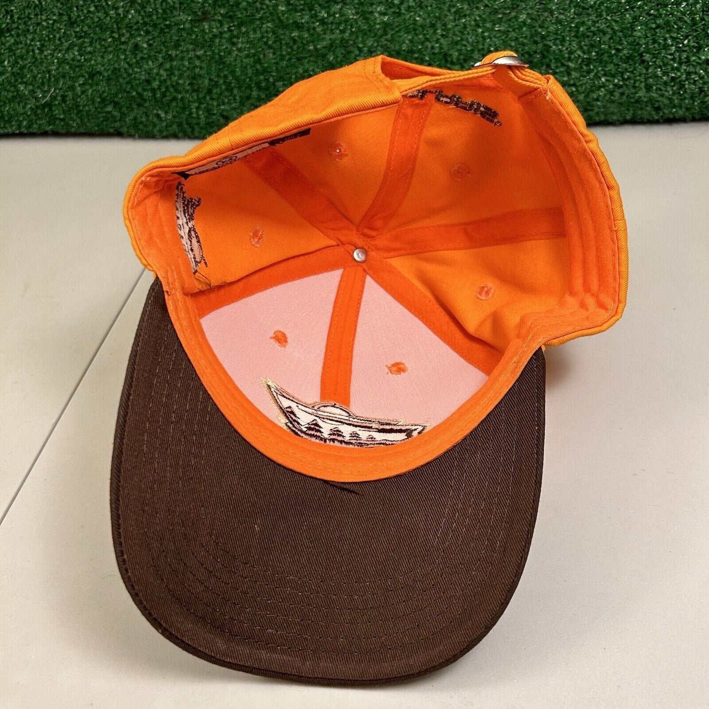 Minnesota Wild NHL Blaze Orange Hat Cap Strapback Pheasants Forever Hunting