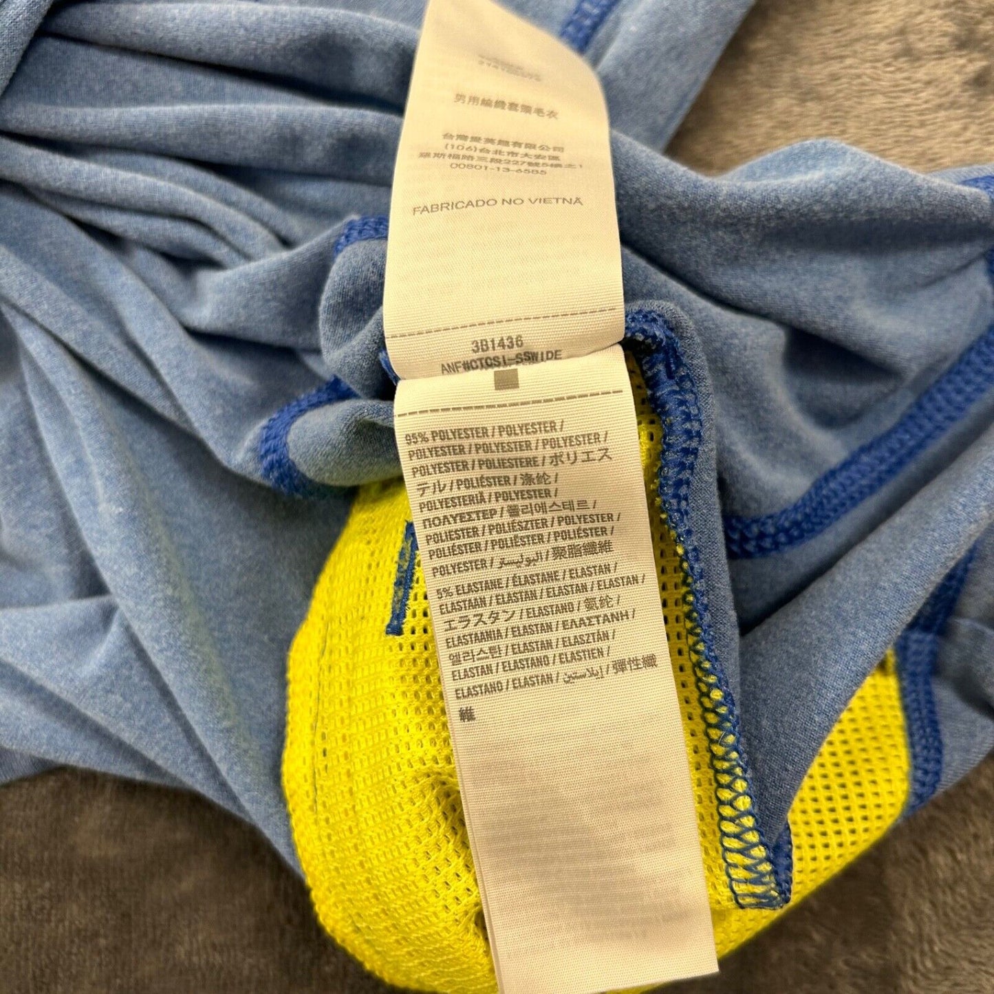 Hollister Sport Sweater Mens Medium Blue Pullover Quarter Zip Golf Sweatshirt