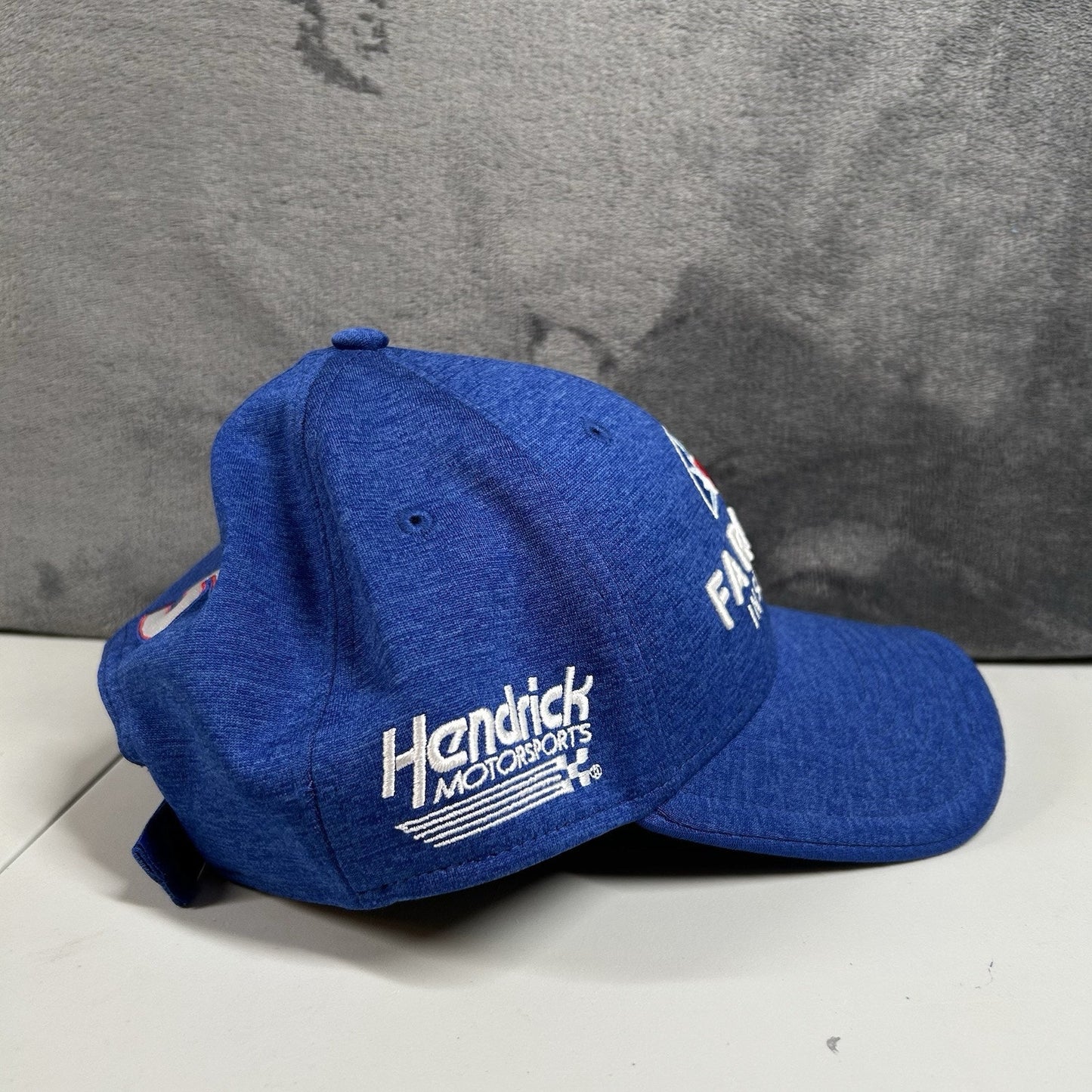 Farmers Insurance Nascar Hat Cap Mens Strap Back Blue Kasey Kahne #5 New Era