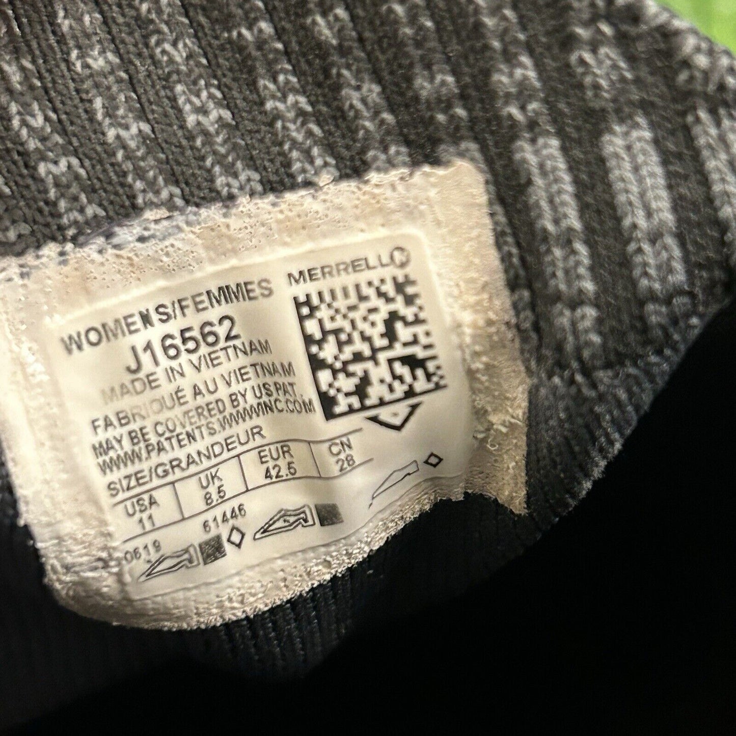 Merrell Mag 9 Womens 11 Black Gray Shoes Sneaker Athletic Hiking Outdoor Comfort