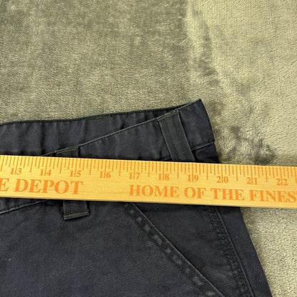 Carhartt Flame Resistant Pants Mens 40x30” Blue Chino Work Outdoor Side Pockets